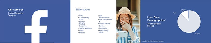 facebook pitch deck example slides