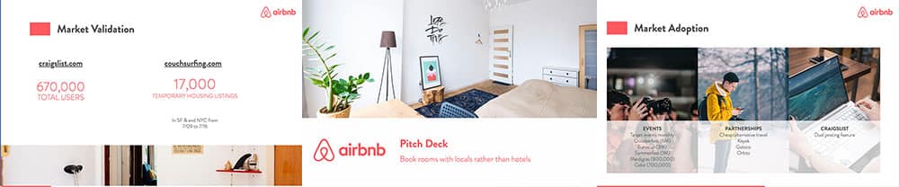 airbnb pitch deck example slides