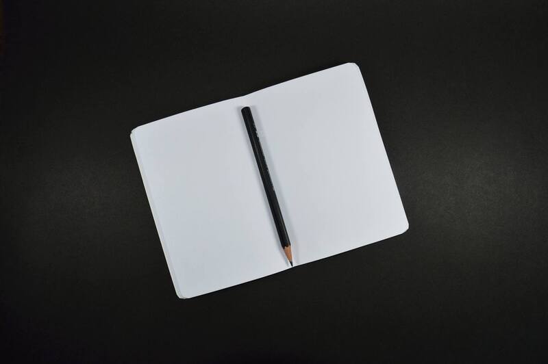 Image contains a notebook 