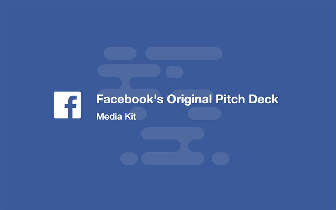 Image contains a Facebook pitch deck