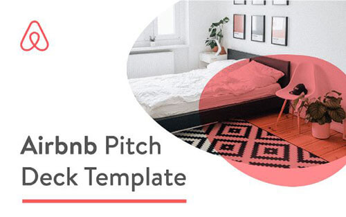 Airbnb pitch deck template thumbnail