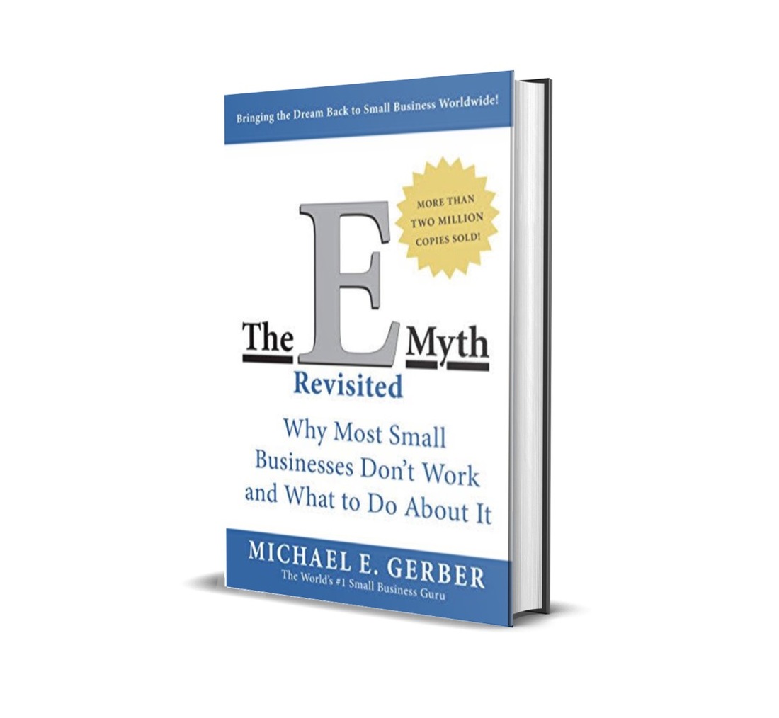 Image contains the E-myth revisited book